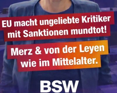 EU macht unbeliebte Kritiker mit Sanktionen mundtot!