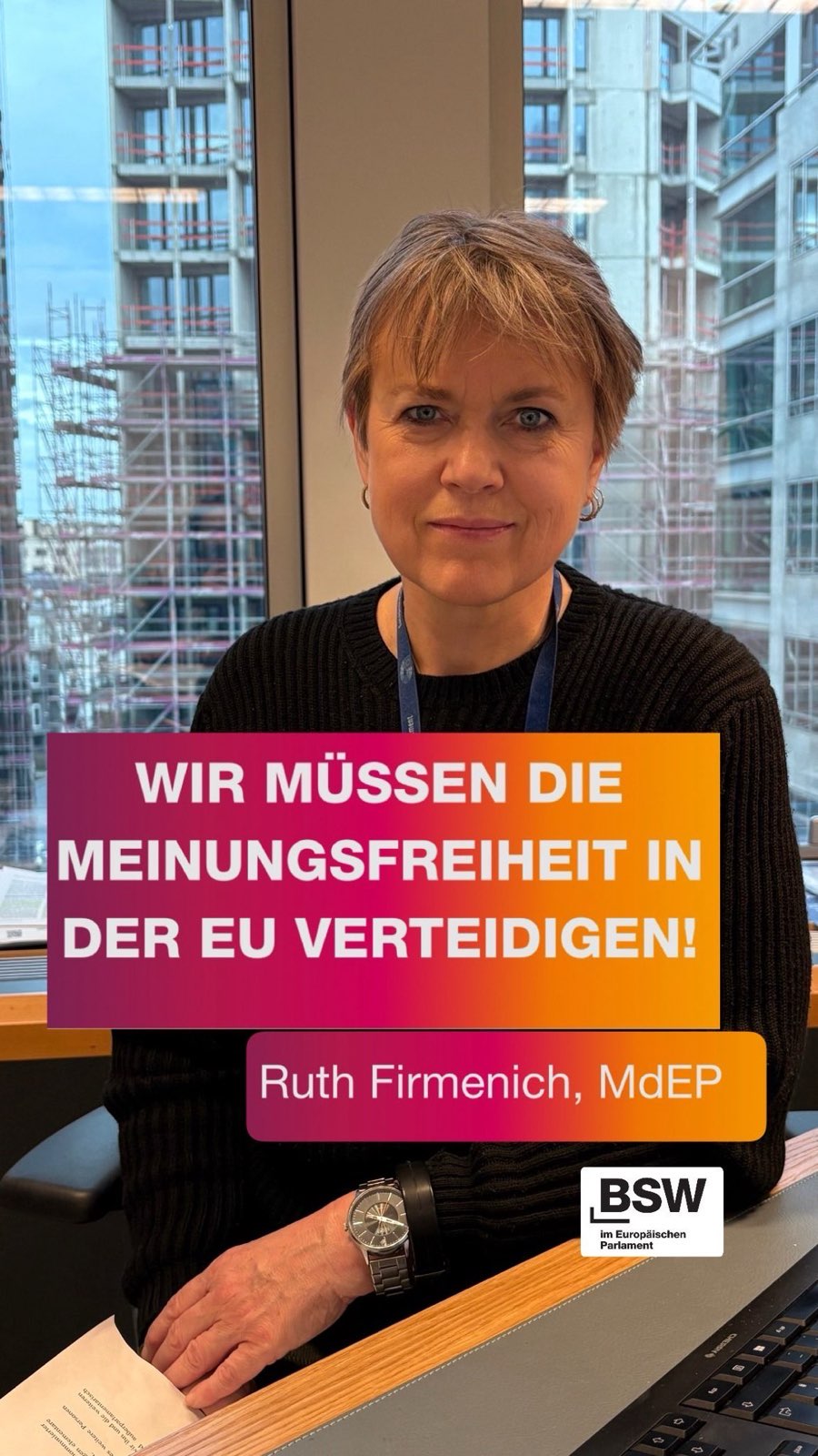 Abgeordnete Firmenich: „Die EU benutzt Sanktionen, um die Meinungsfreiheit einzuschränken“